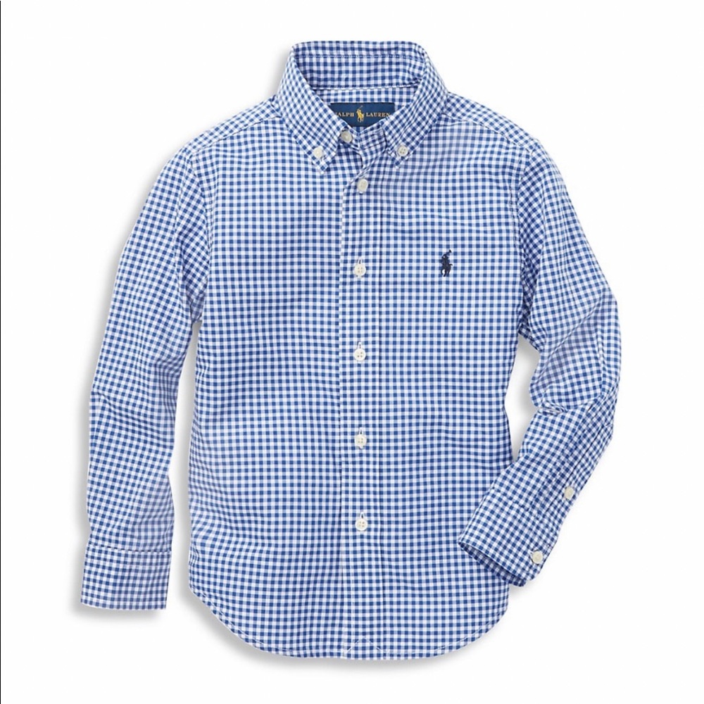 Ralph Lauren Boy’s Gingham Check Shirt in L